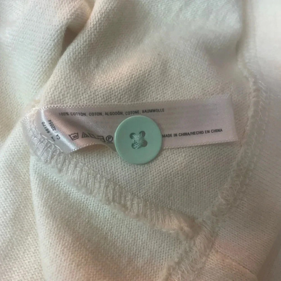 Anthropology Allihop dress black stripe cream base size Medium - Picture 5 of 5